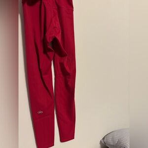 ALO Yoga Red Leggings